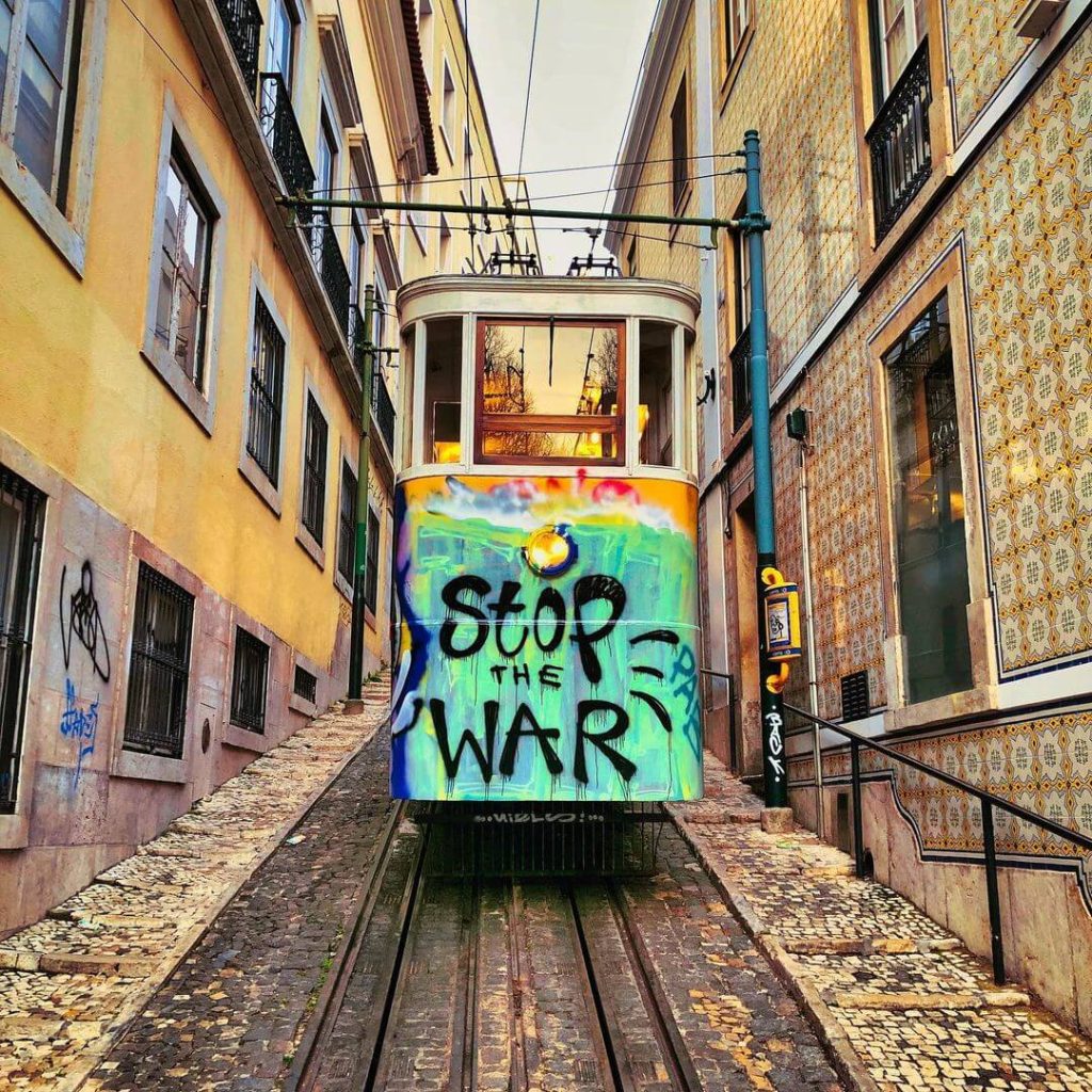 Voices of the City: Tram Calls for Peace